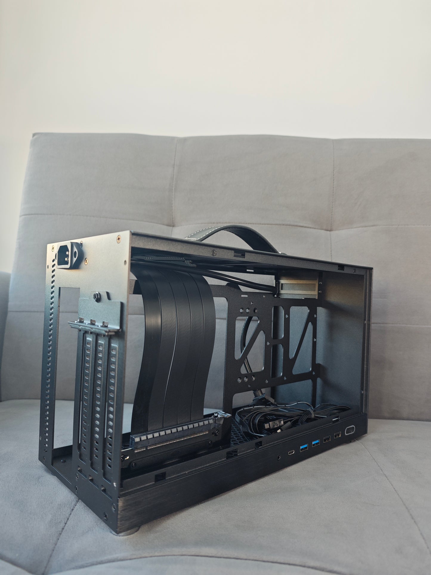 Carcasa PCraft S400 ITX Negru