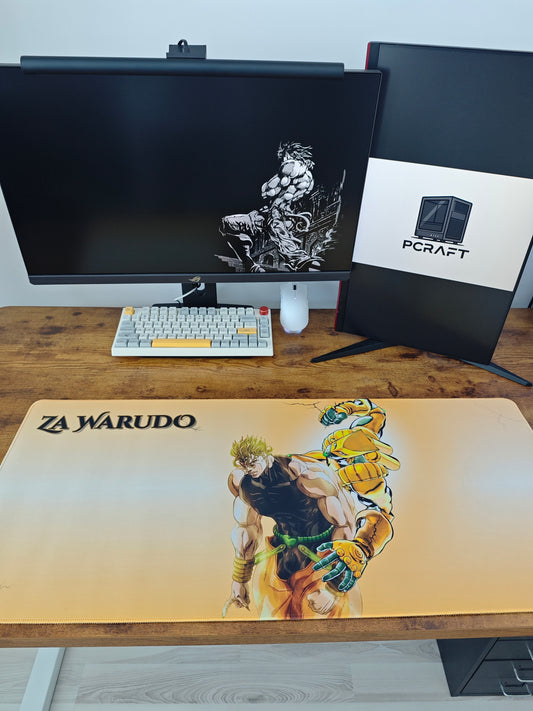 Mousepad cu Dio Brando din seria Jojo close-up