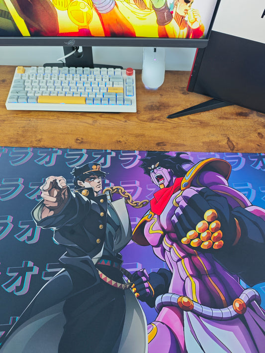 Mousepad cu Jotaro Kujo din seria Jojo close-up