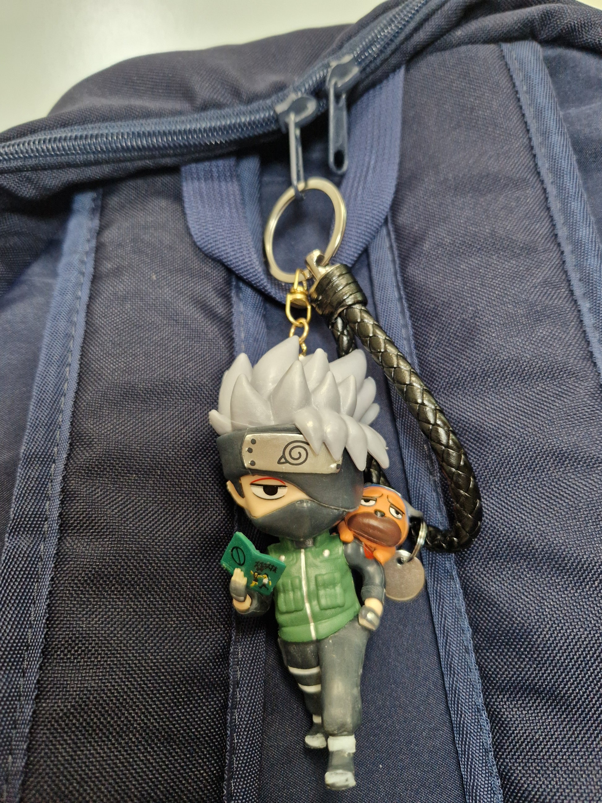 Breloc figurina anime inspirata din Kakashi Hatake prindere chei
