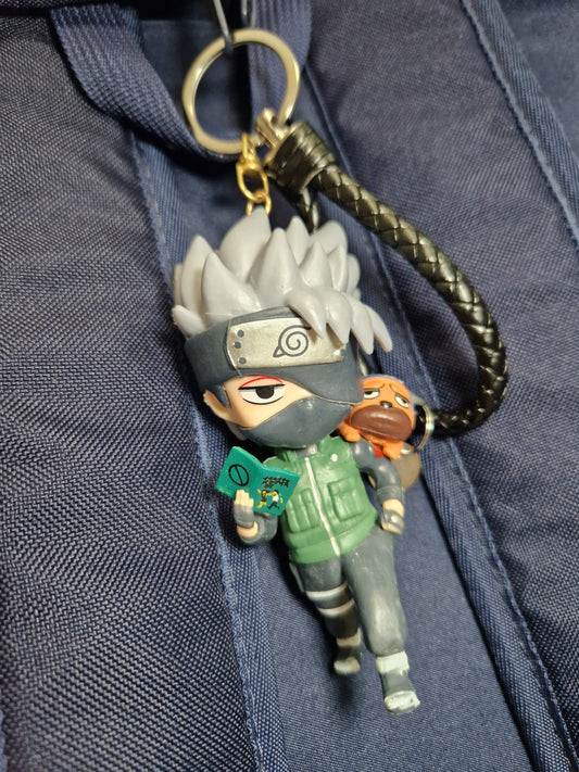 Breloc figurina anime inspirata din Kakashi Hatake prindere chei