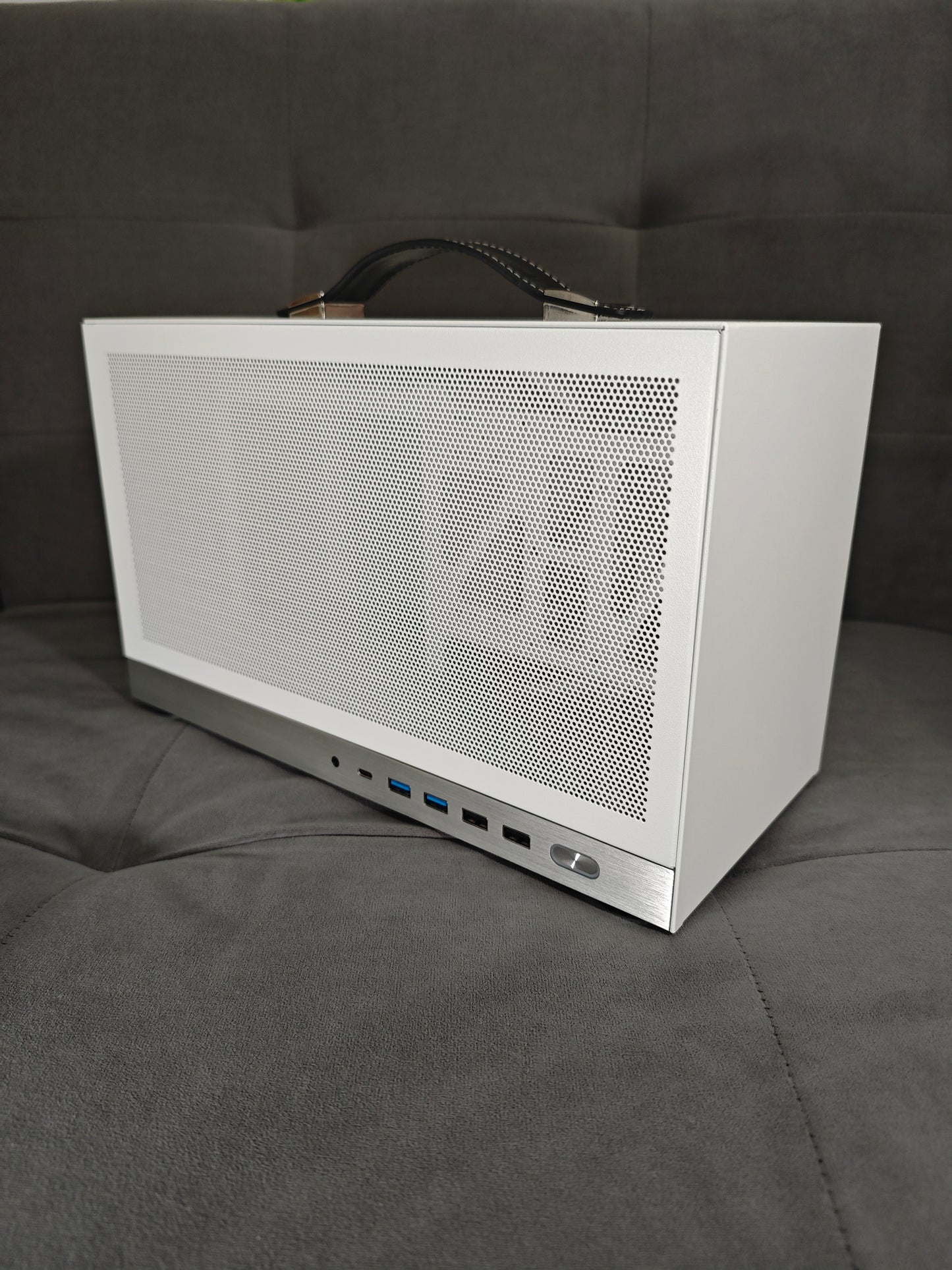 Carcasa PCraft S400 ITX Alb