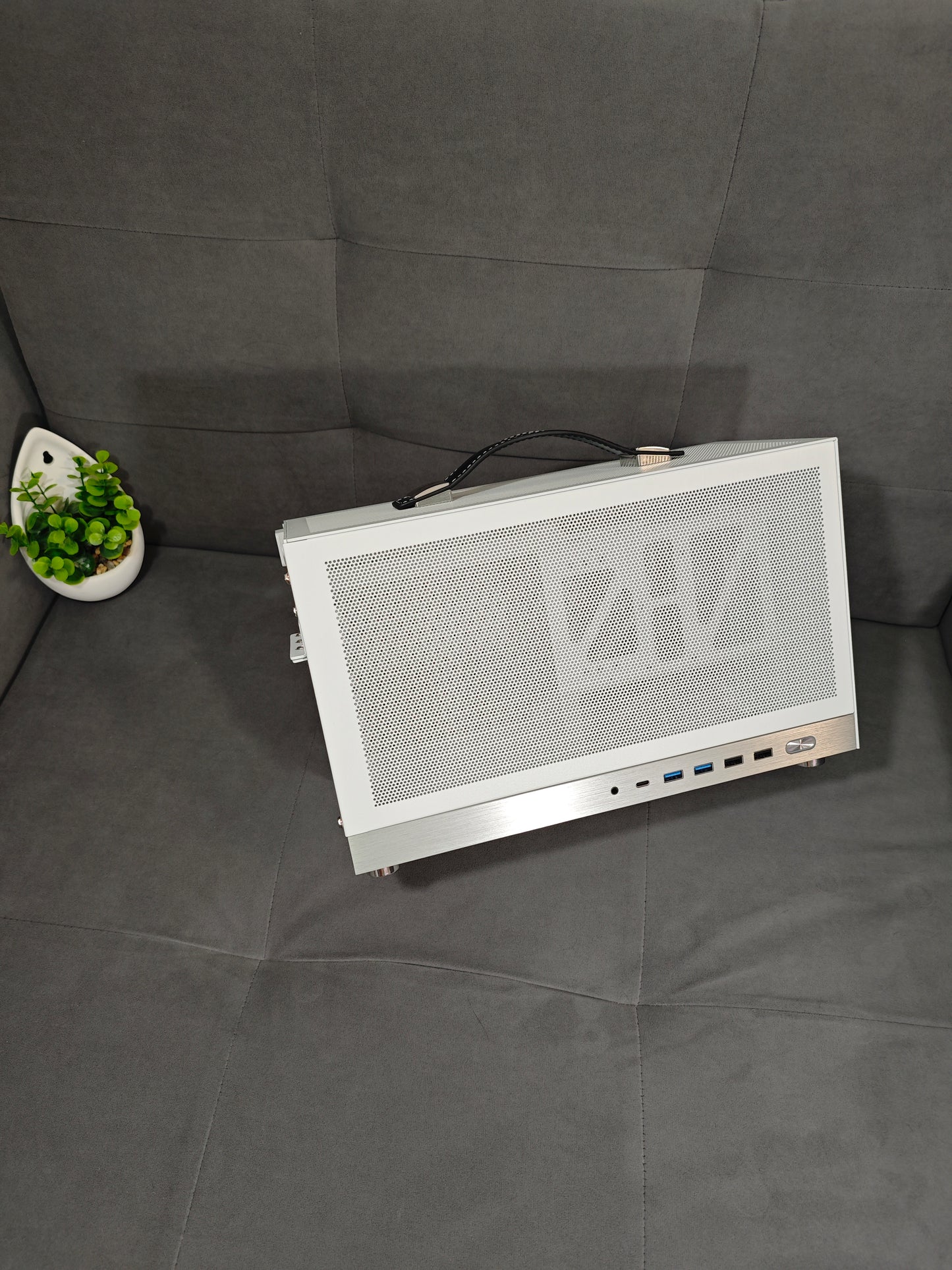 Carcasa PCraft S400 ITX Alb