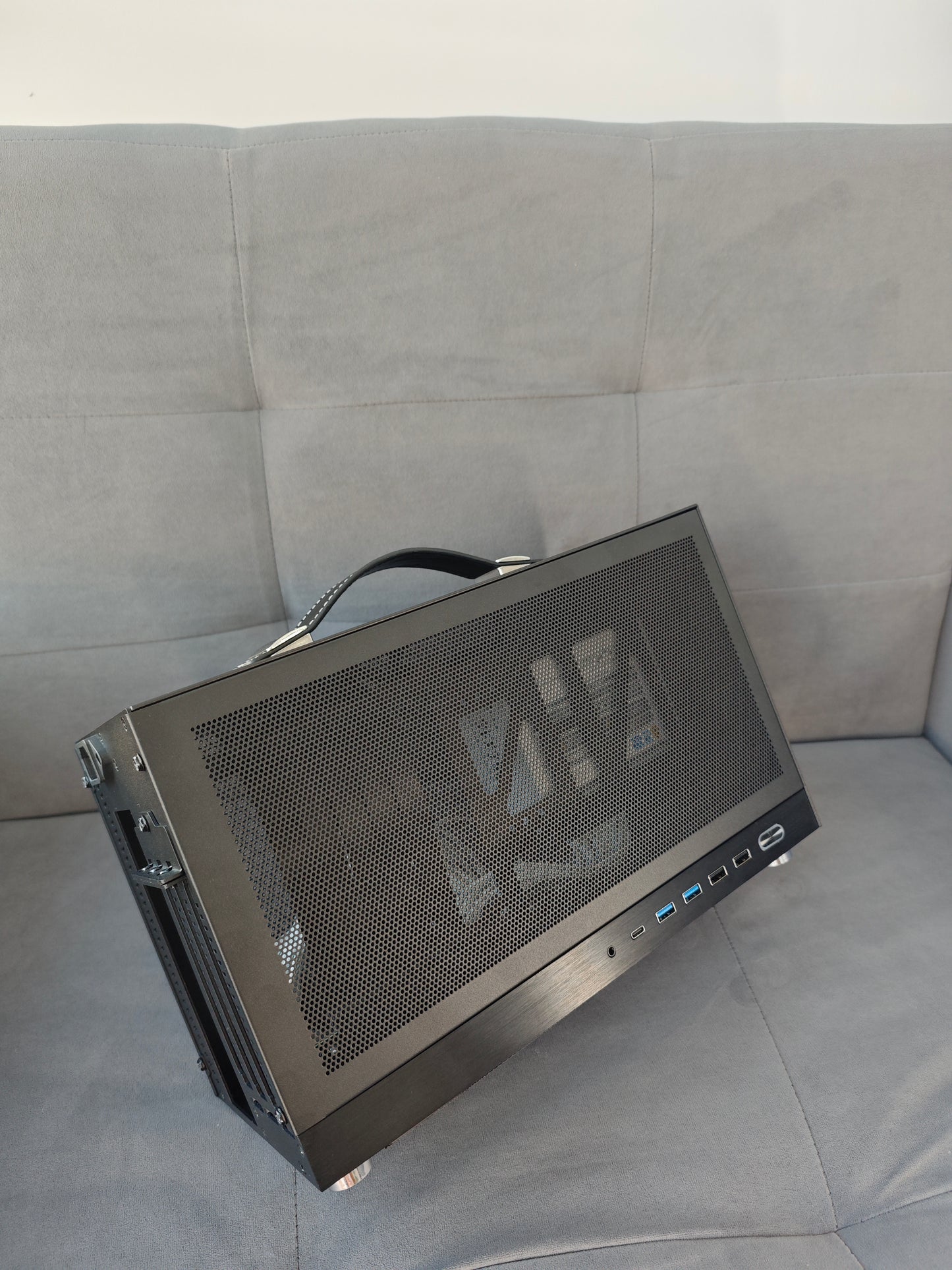 Carcasa PCraft S400 ITX Negru