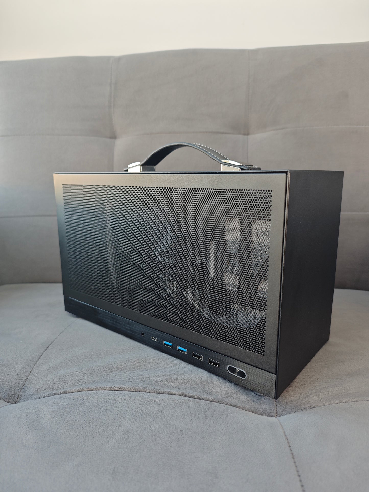 Carcasa PCraft S400 ITX Negru