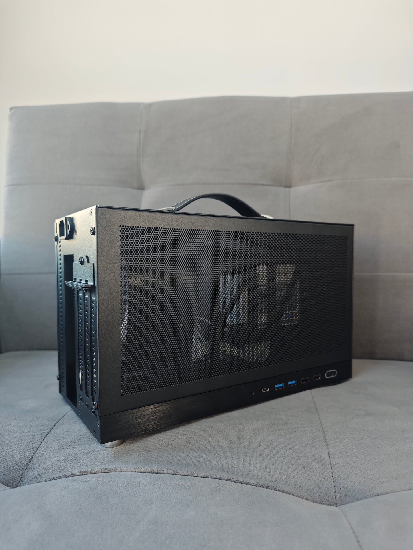 Carcasa PCraft S400 ITX Negru