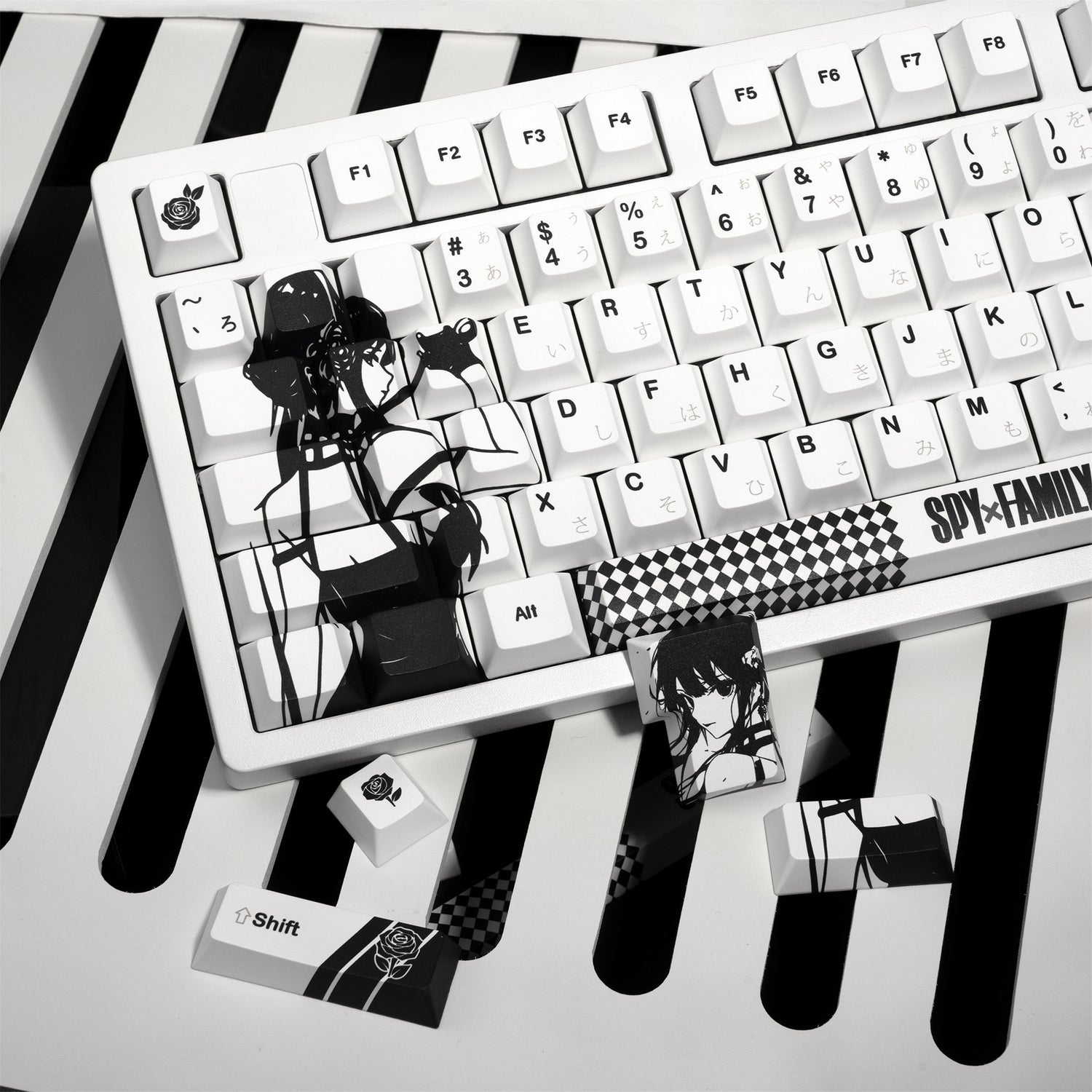 Set taste cu Yor din serialul Spy X Family din profil