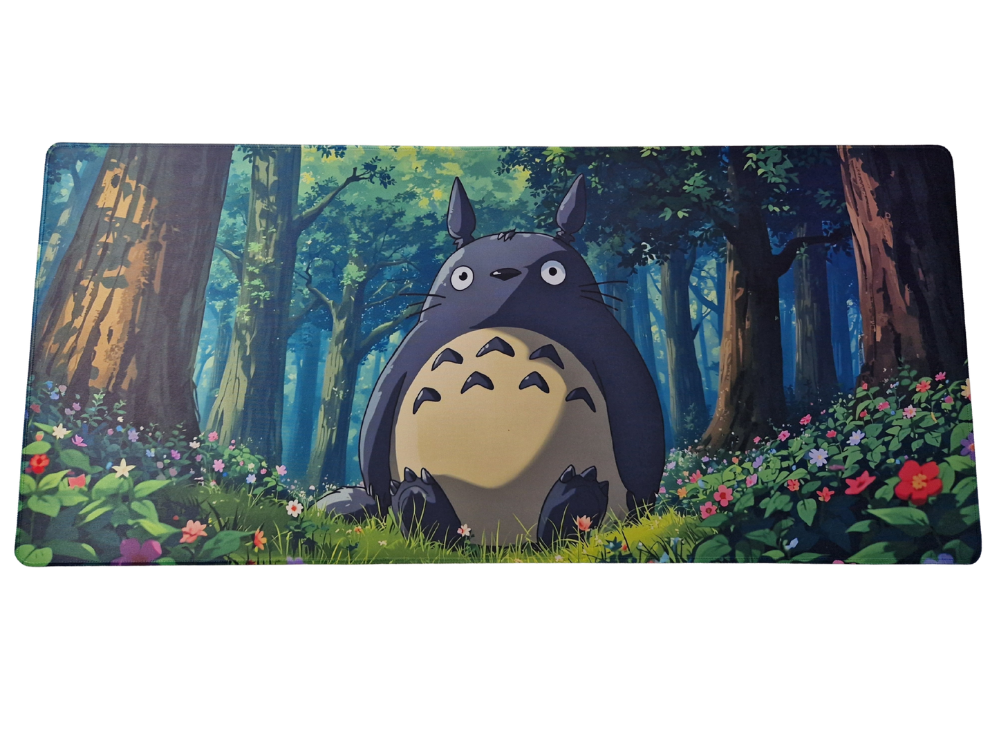 Mousepad Ghibli cu Totoro in padure privit din ansamblu